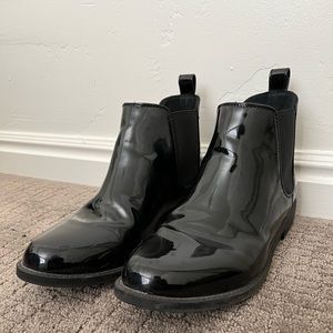 Casual Black Ankle Boots